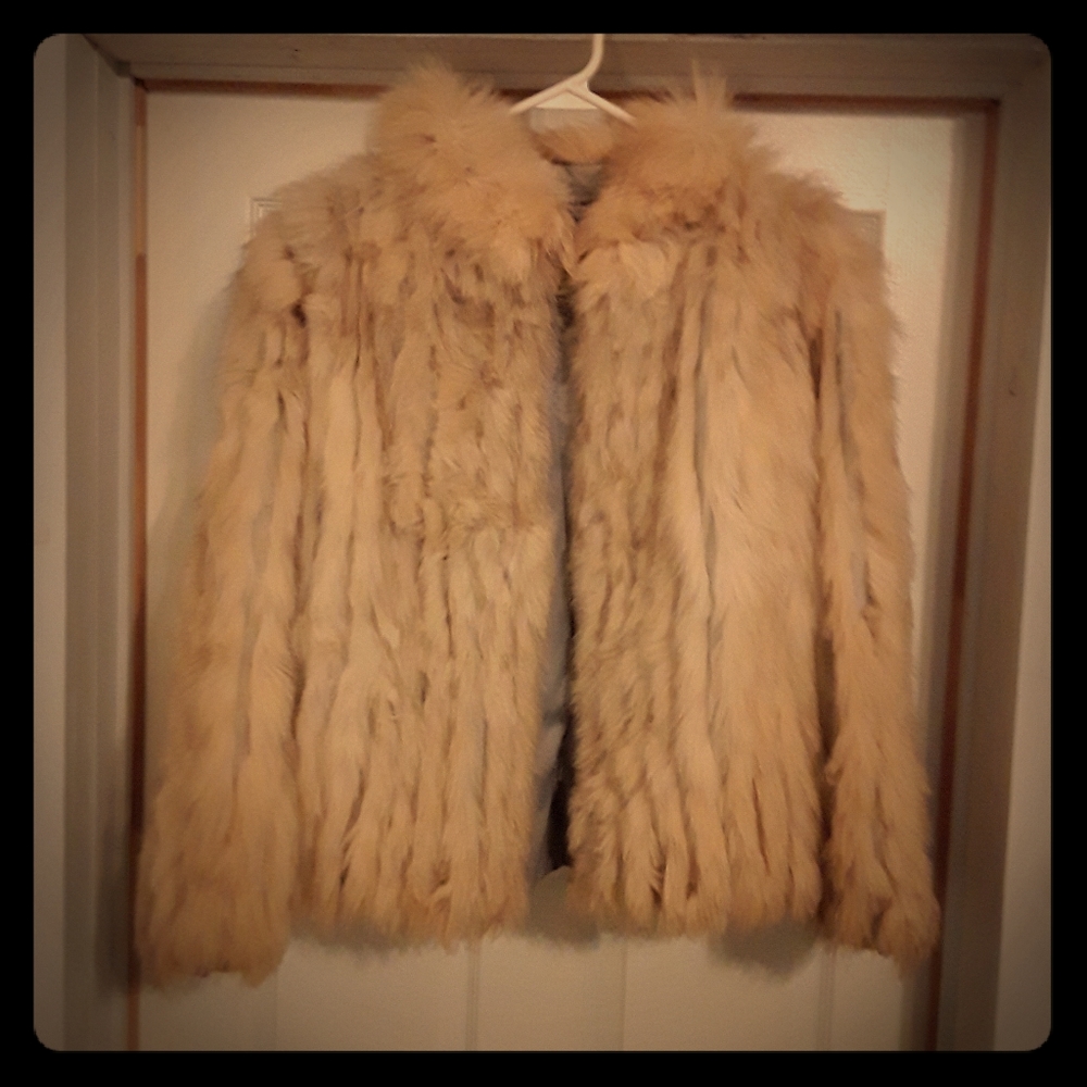 Vintage saga fox fur coat